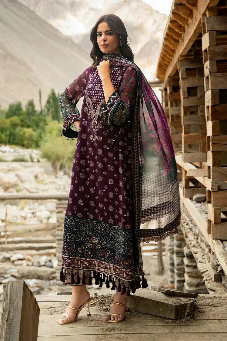 Charizma - Vasal Luxury Chiffon Collection Vol 2 - VSLW6-12 - Unstitched