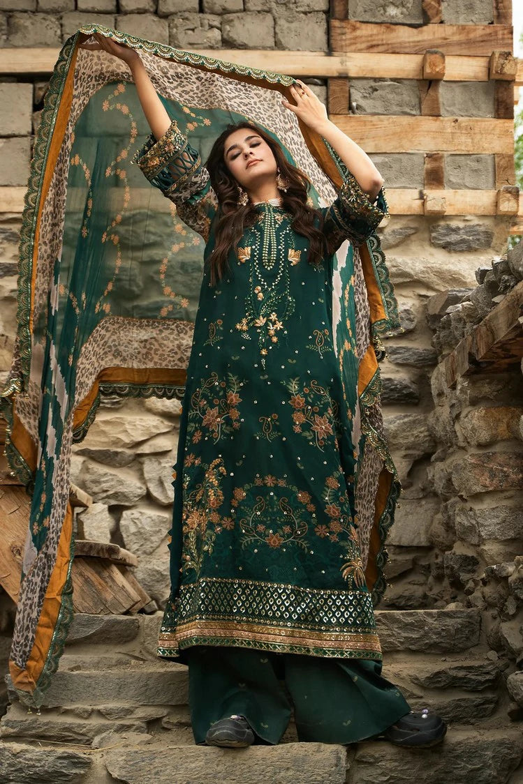 Charizma - Vasal Luxury Chiffon Collection Vol 2 - VSLW6-14 - Unstitched