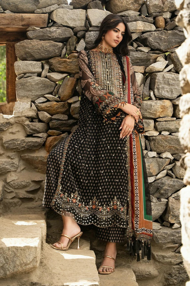 Charizma - Vasal Luxury Chiffon Collection Vol 2 - VSLW6-15 - Unstitched
