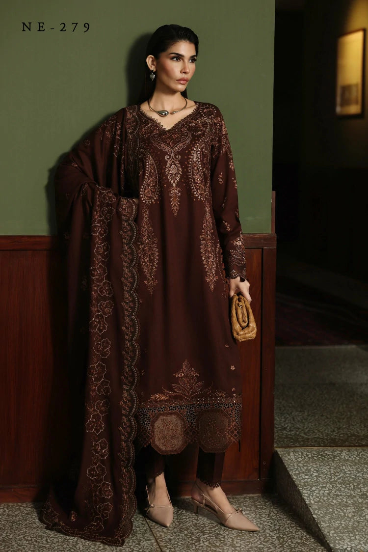 Nureh - Exclusive Embroidered Marina Collection Vol 2 - NE-279 - Unstitched