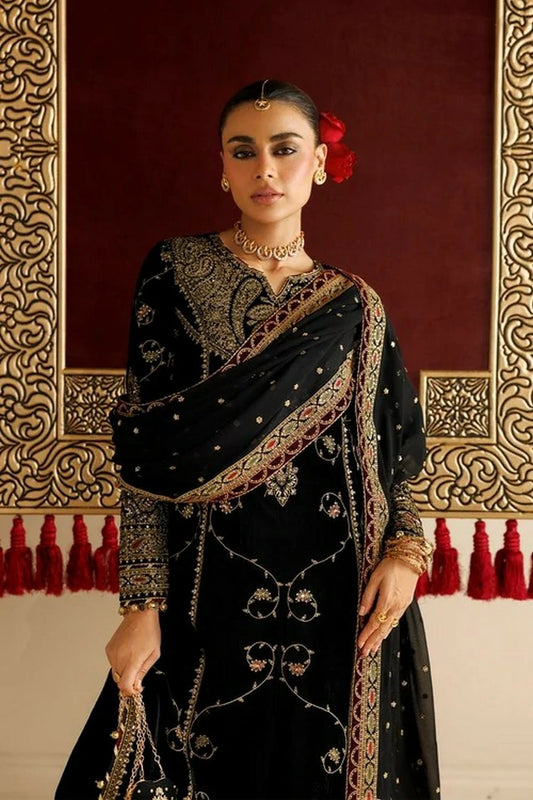 Jazmin - Chandni Luxury Velvet Formals - CVF26-D05 - Unstitched