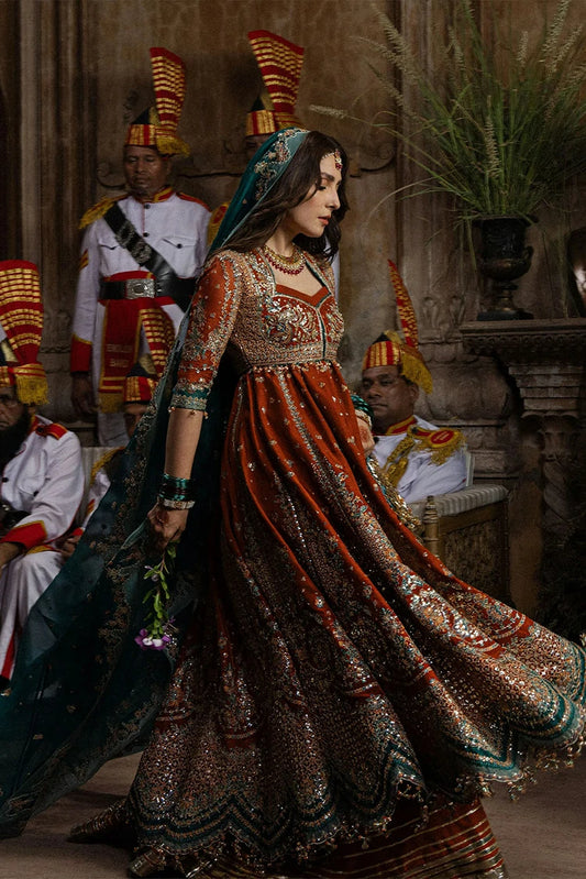 Hussain Rehar - The Doll House Festive Collection - D-871-Zarin - Unstitched
