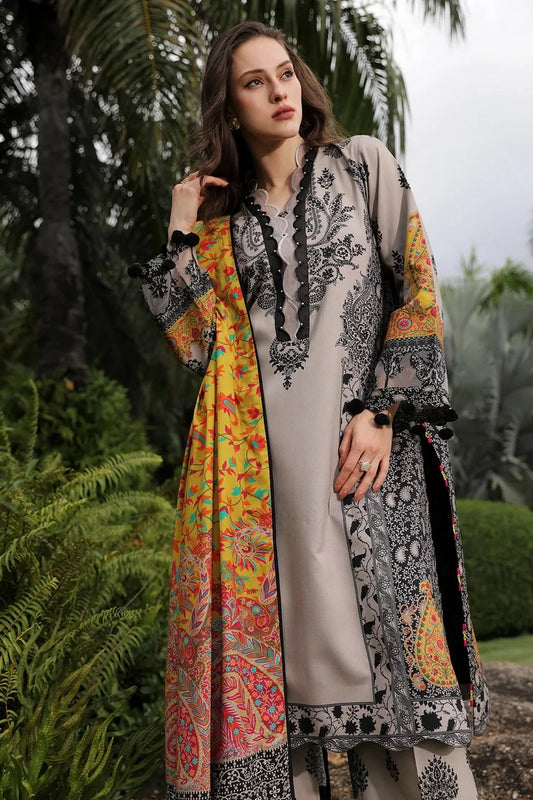 Charizma - C Prints Printed Linen Collection Vol 2 - CPW6-13 - Unstitched