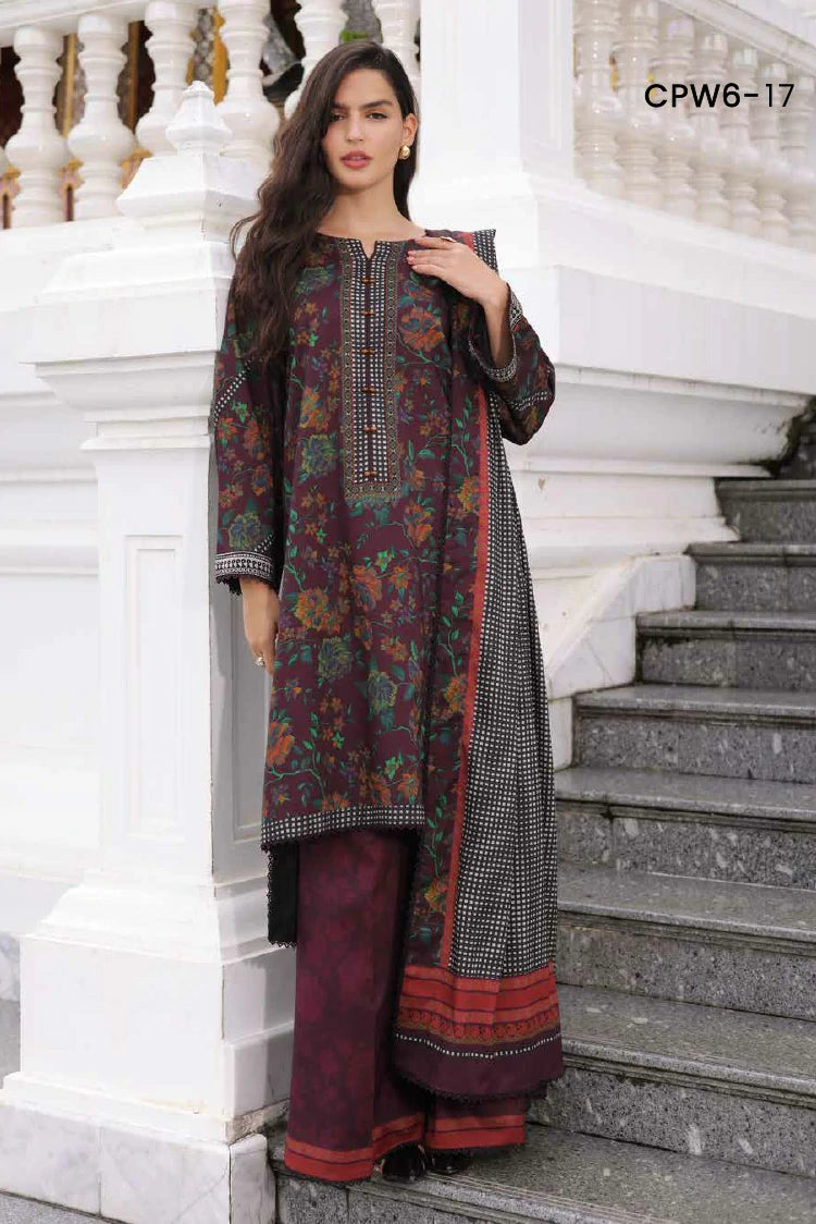 Charizma - C Prints Printed Linen Collection Vol 2 - CPW6-17 - Unstitched