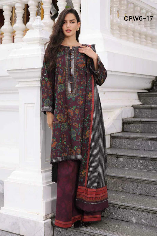 Charizma - C Prints Printed Linen Collection Vol 2 - CPW6-17 - Unstitched