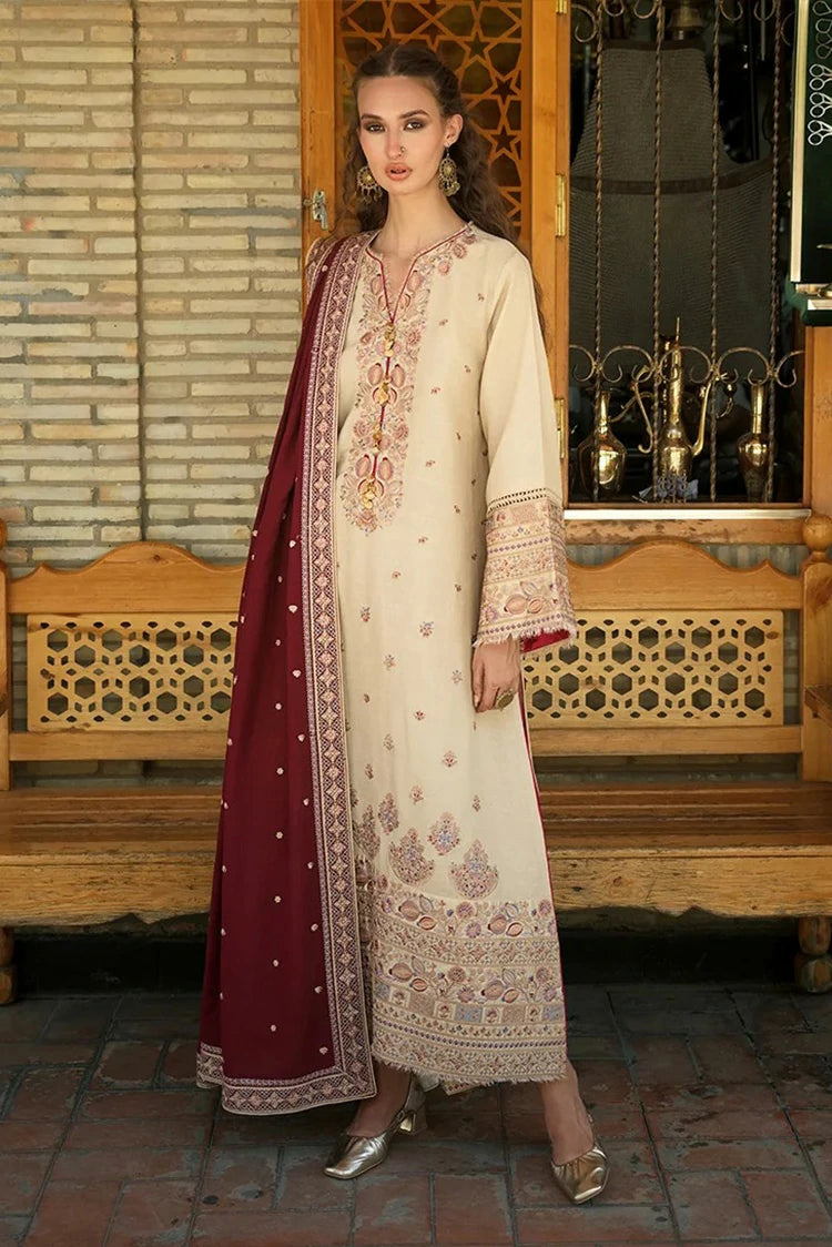 Mushq - Hemline Beneath The Skies Of Bukhara - 10-Frosted Dome - Unstitched