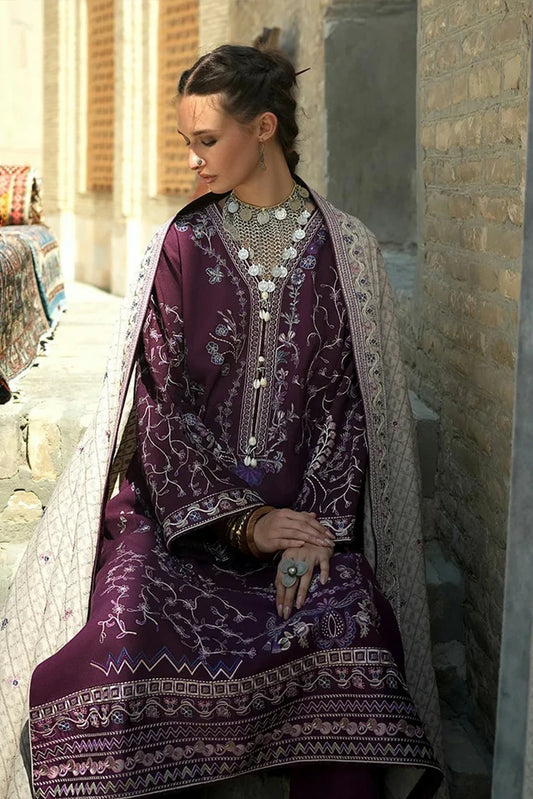 Mushq - Hemline Beneath The Skies Of Bukhara - 02-Winter Caravan - Unstitched