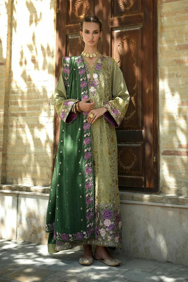 Mushq - Hemline Beneath The Skies Of Bukhara - 07-Desert Minaret - Unstitched