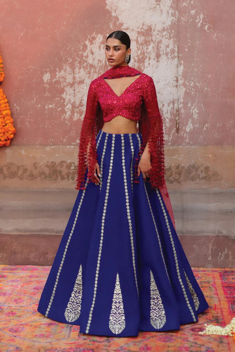 Republic Womenswear - Neoma Festive Collection - D-02-MEHR UN NISA - Unstitched