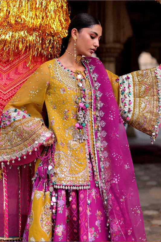 Republic Womenswear - Neoma Festive Collection - D-03-KHAWAB - Unstitched
