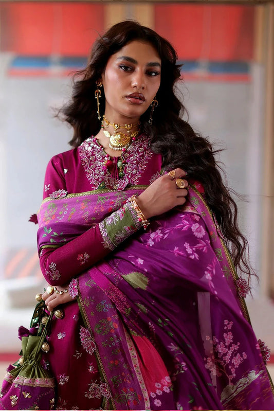 Republic Womenswear - Neoma Festive Collection - D-05-GULNAR - Unstitched
