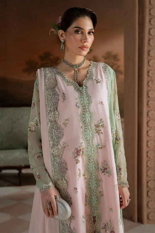 Nureh - Amaya Luxury Embroidered Chiffon Collection Vol 3 - AM-43 - Unstitched