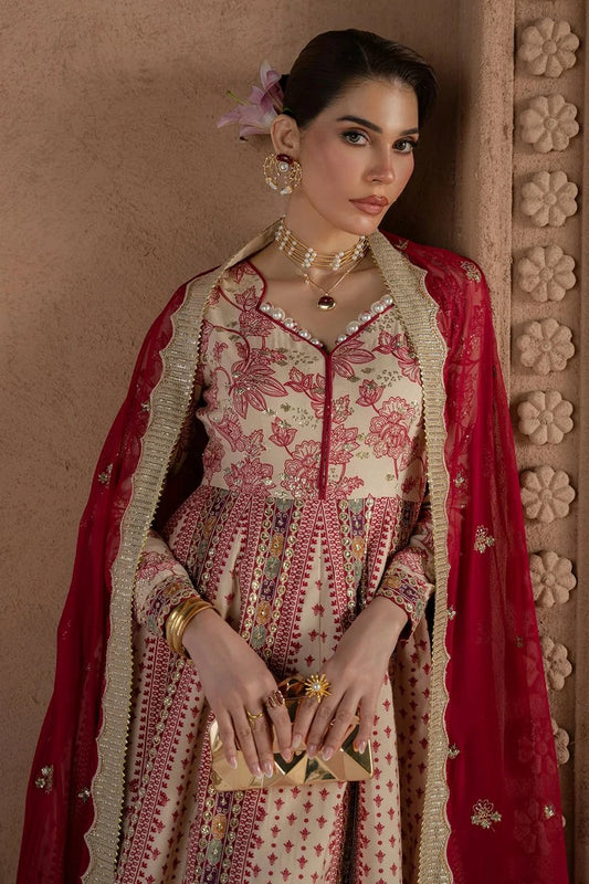 Nureh - Amaya Luxury Embroidered Chiffon Collection Vol 3 - AM-46 - Unstitched
