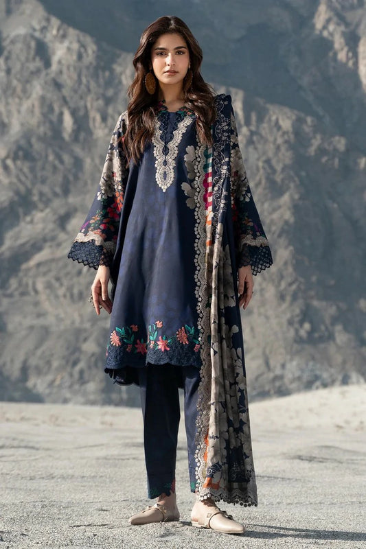 Charizma - Aniiq Embroidered Printed Linen Collection Vol 2 - ANW7-14 - Unstitched