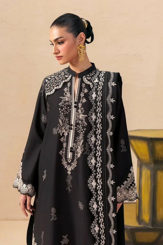 Qalamkar - QPrints Winter Collection - QPW-02 (A) Laiza - Unstitched
