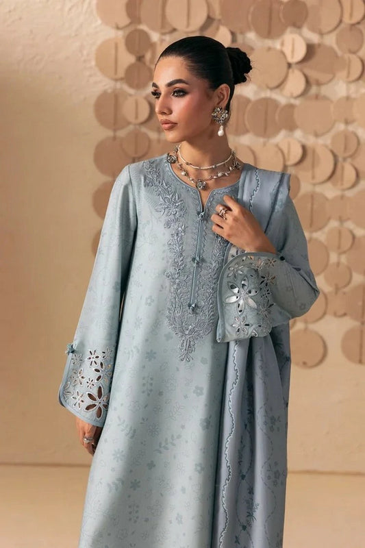 Qalamkar - QPrints Winter Collection - QPW-04 (A) Oriana - Unstitched