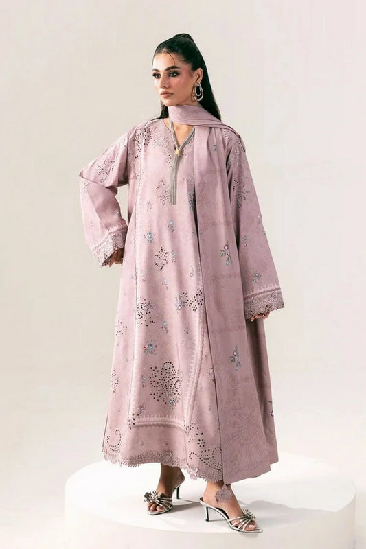 Qalamkar - QPrints Winter Collection - QPW-08 (B) Waniya - Unstitched
