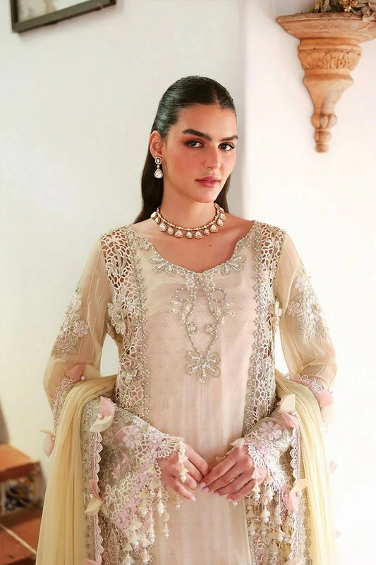 Saira Rizwan - Lumiere Chiffon Collection - LILLIAN-SRL26-01 - Unstitched