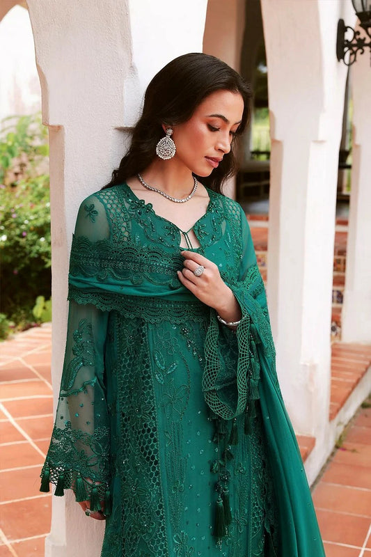 Saira Rizwan - Lumiere Chiffon Collection - POISE-SRL26-03 - Unstitched
