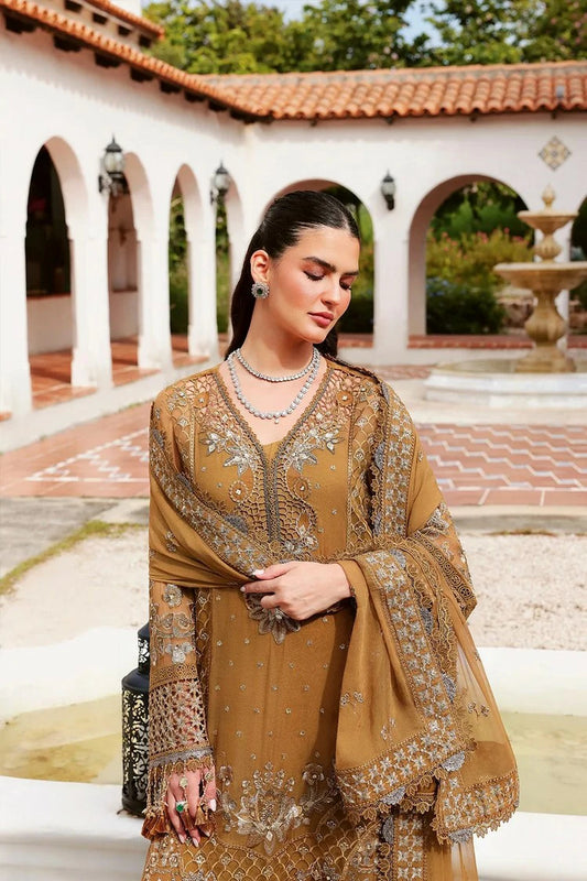 Saira Rizwan - Lumiere Chiffon Collection - LENOARA-SRL26-06 - Unstitched