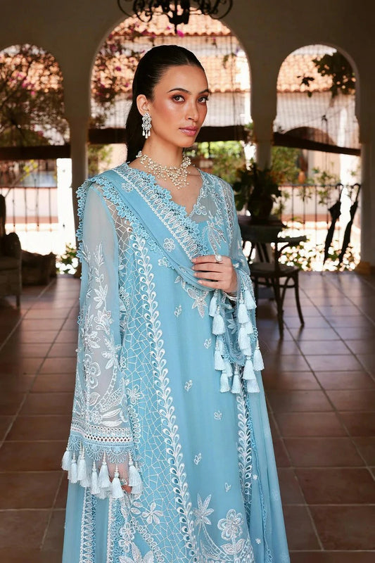 Saira Rizwan - Lumiere Chiffon Collection - IRIS-SRL26-08 - Unstitched