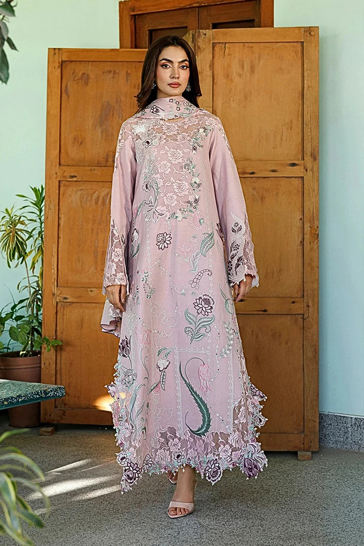 Asifa & Nabeel - Plush Luxury Winter - Winter Rose (WLXU-07) - Unstitched