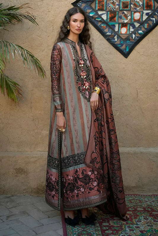 Mushq - Broadway Echoes of Registan Winter Collection - 04-Desert Dusk - Unstitched
