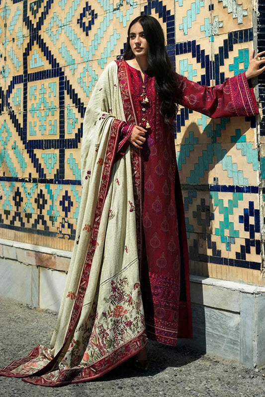 Mushq - Broadway Echoes of Registan Winter Collection - 05-Celestial Queen - Unstitched