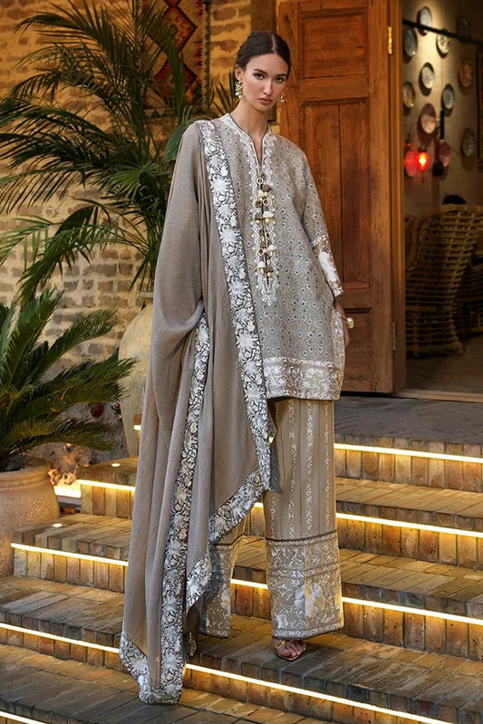 Mushq - Broadway Echoes of Registan Winter Collection - 08-Eastern Empress - Unstitched