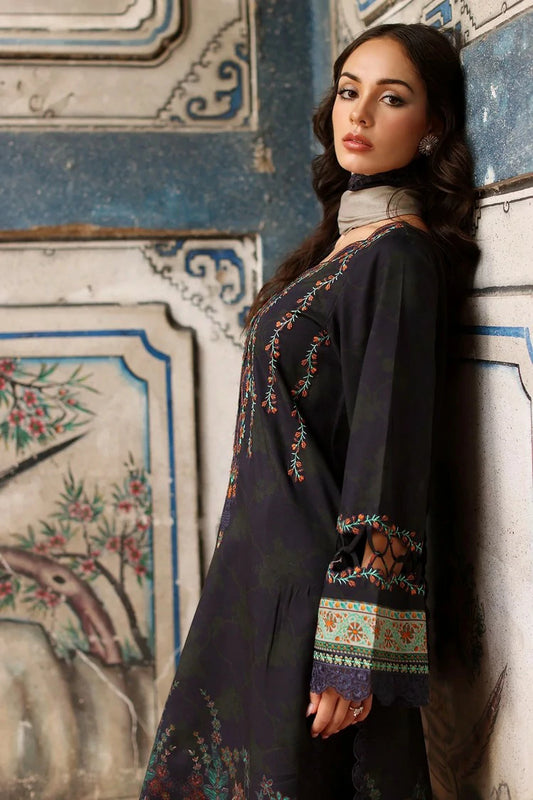 Charizma - Combination Embroidered Linen Collection Vol 3 - CCW7-21 - Unstitched