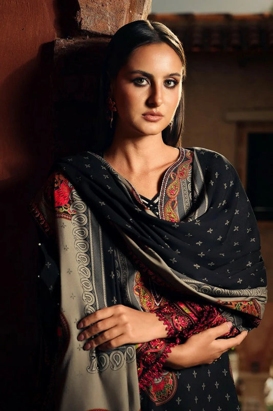 Charizma - Combination Embroidered Linen Collection Vol 3 - CCW7-25 - Unstitched