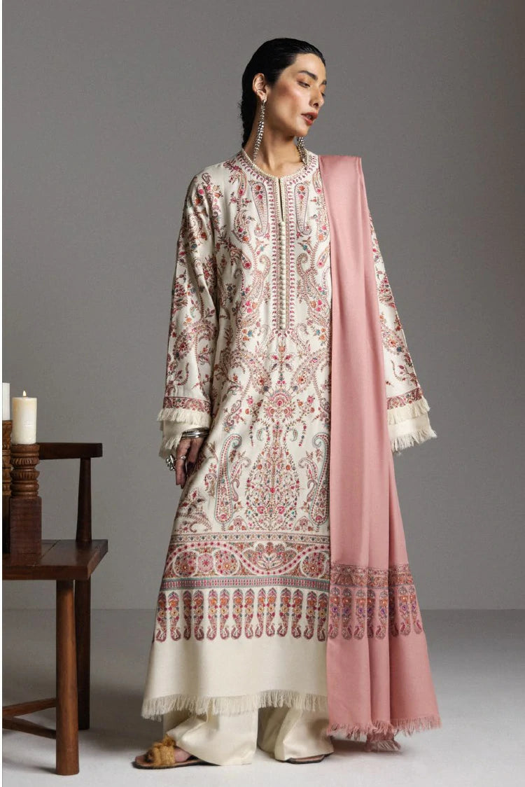 Zara Shahjahan - Sarab Winter Collection - 04-PASHM - Unstitched