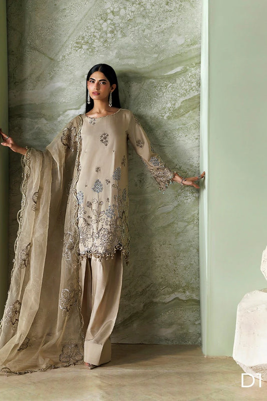 Maria B - Soiree Unstitched Formals - SR-D1 - Unstitched
