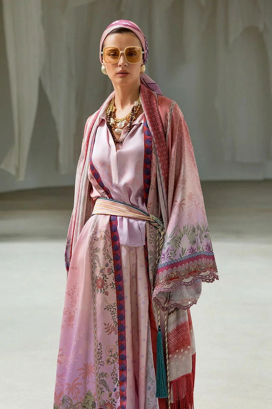 Sobia Nazir - Pure Silk Unstitched Collection - Design 02 - Unstitched
