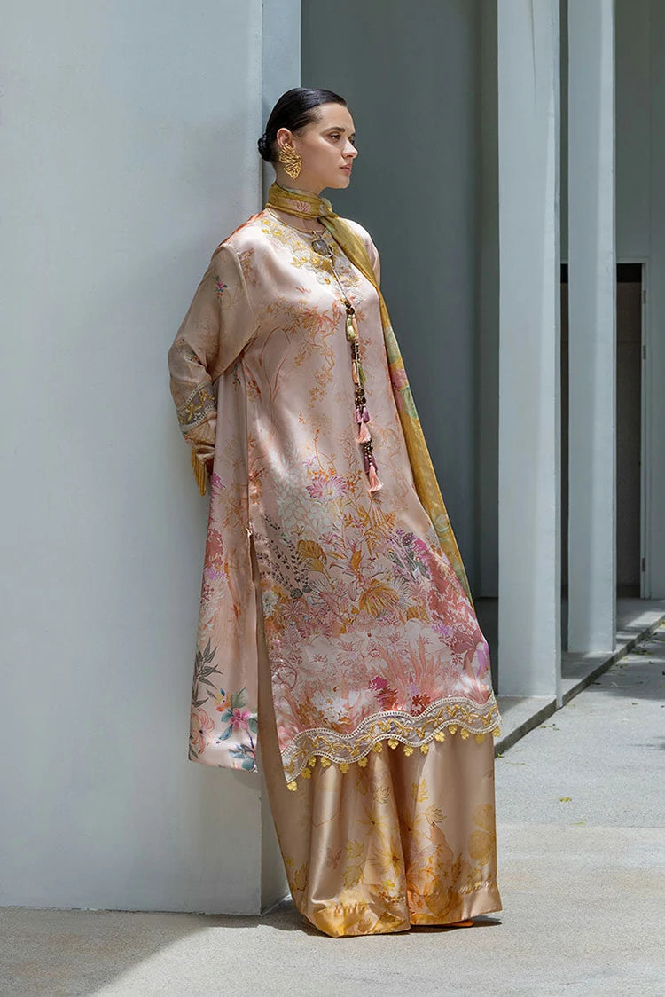 Sobia Nazir - Pure Silk Unstitched Collection - Design 07 - Unstitched