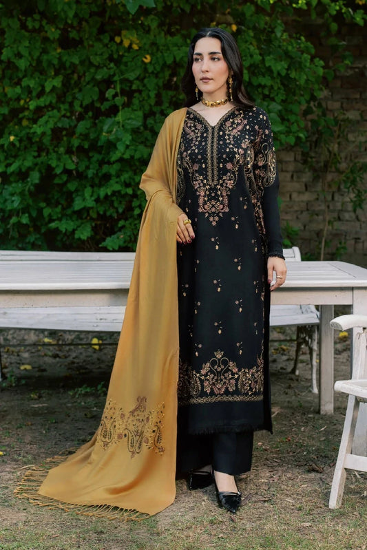 Nureh - Exclusive Embroidered Peach Leather Collection Vol 4 - NE-295 - Unstitched