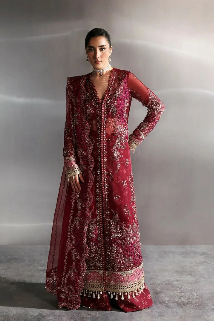 Zarposh - Seraphine Wedding Collection - ZP-08-GARNET - Unstitched
