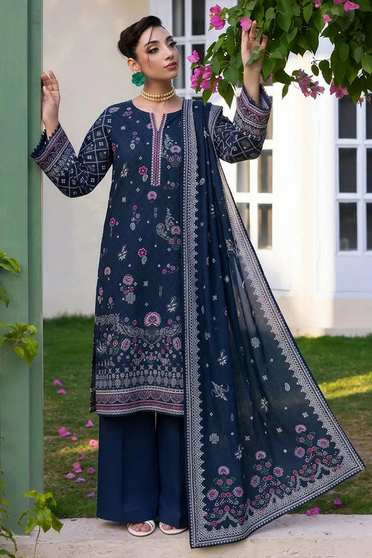 Motifz - Rang Digital Printed Linen Collection - 2638-HIBA - Unstitched