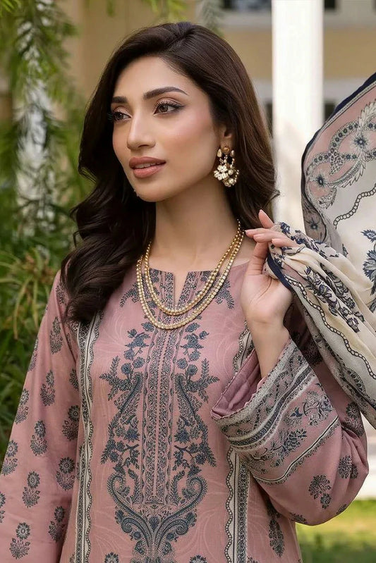 Motifz - Rang Digital Printed Linen Collection - 2643-JANAN - Unstitched