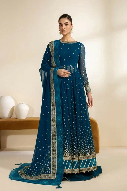 Zarif - Meraki Chiffon Edit - ZR-MEK-08 ZENIA - Unstitched