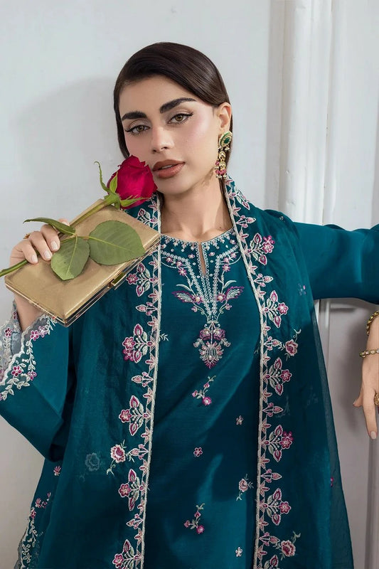 Rang Rasiya - Lumeire Silk - 01-Carmin - Unstitched