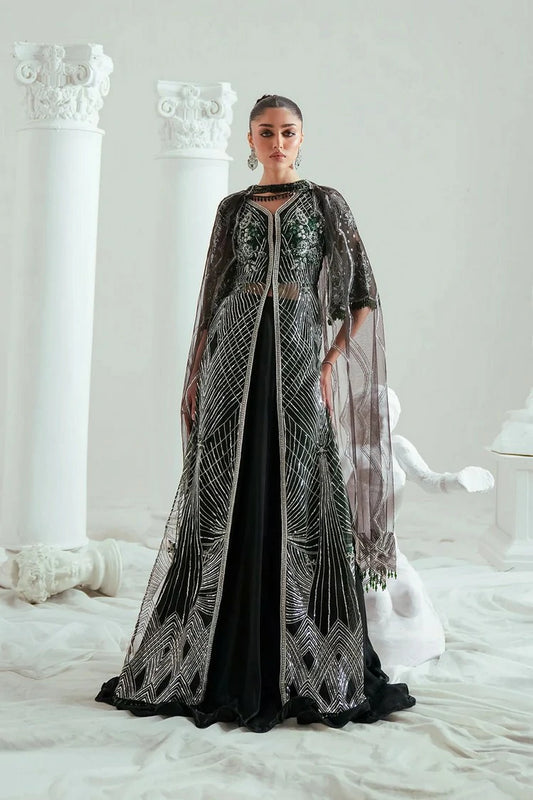 Zariya - Elyse Couture - EMERALDA-ZSS6302 - Unstitched