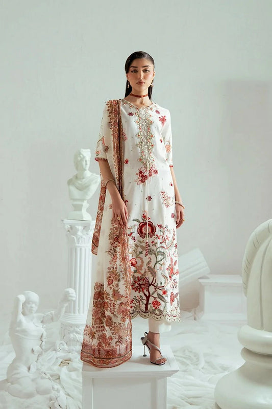 Zariya - Elyse Couture - IVORINA-ZSS6305 - Unstitched