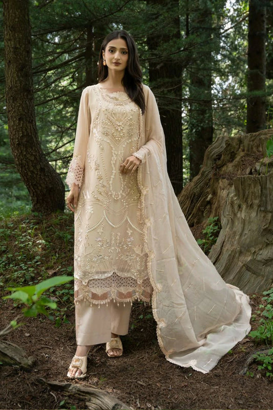 Zebtan - Aura Weightless Chiffon Collection - AR-02 - Unstitched