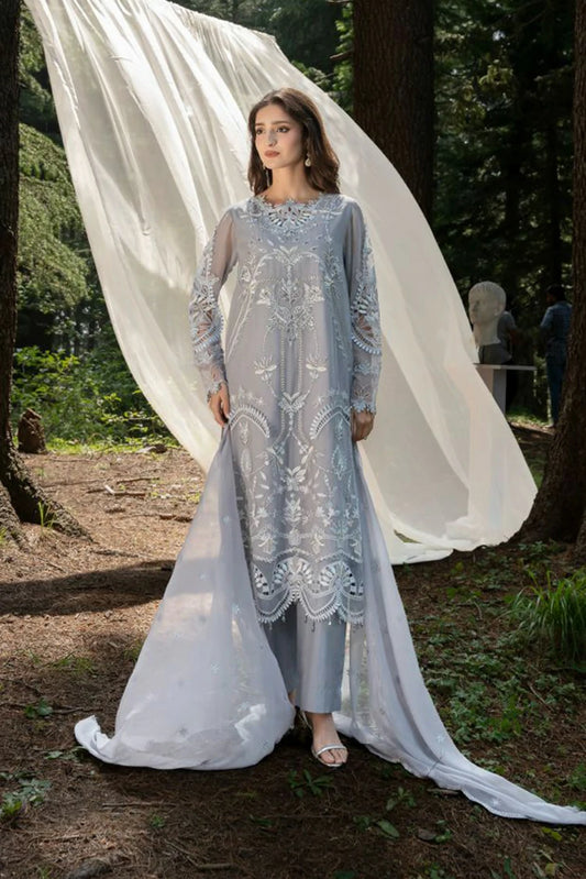 Zebtan - Aura Weightless Chiffon Collection - AR-03 - Unstitched