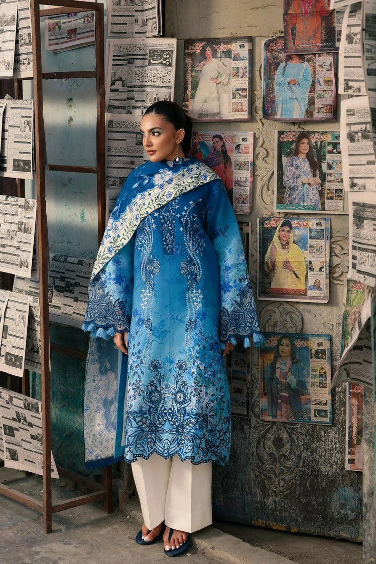 Rajbari - Floral Symphony AW Exclusive - Nissa Floral Symphony 02 - Unstitched