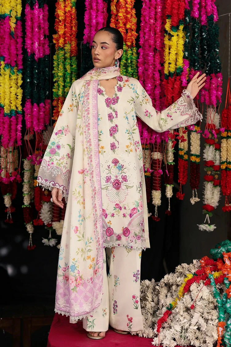 Rajbari - Floral Symphony AW Exclusive - Nissa Floral Symphony 03 - Unstitched