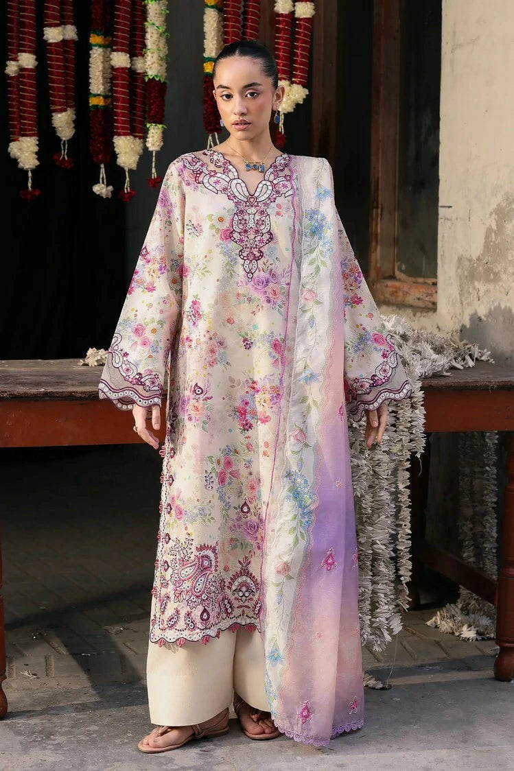 Rajbari - Floral Symphony AW Exclusive - Nissa Floral Symphony 08 - Unstitched