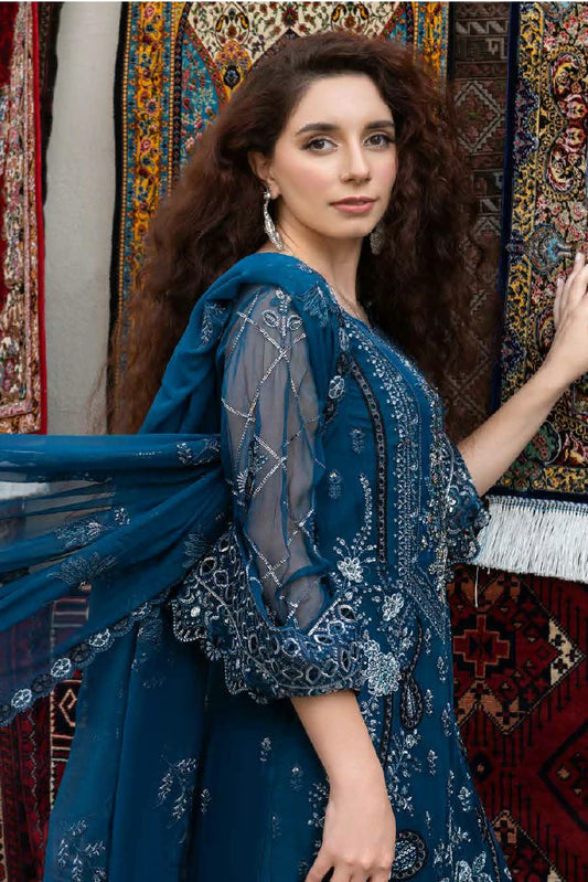 Janique - JJ Embellish Luxury Chiffon Collection - Design-03 - Unstitched