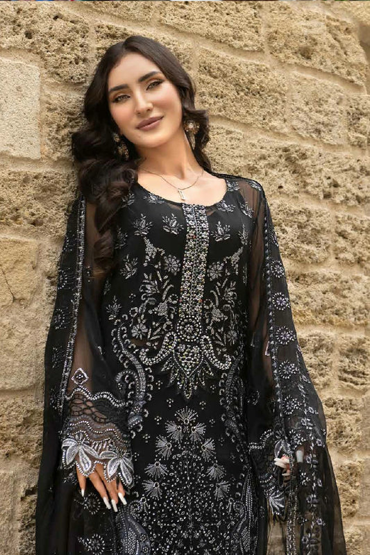 Janique - JJ Embellish Luxury Chiffon Collection - Design-05 - Unstitched